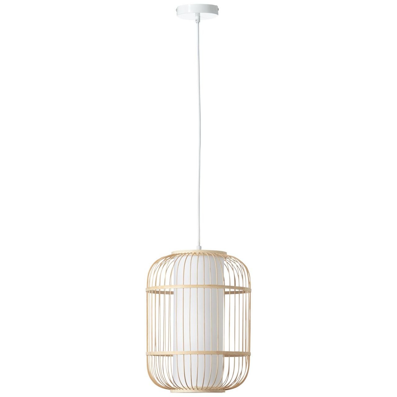 Brilliant Vegas LED lampa sufitowa 30cm biały/czarny, tworzywo sztuczne, 1x zintegrowana dioda LED, 24 W, (strumień świetlny: 2900 lm, barwa światła: - 2