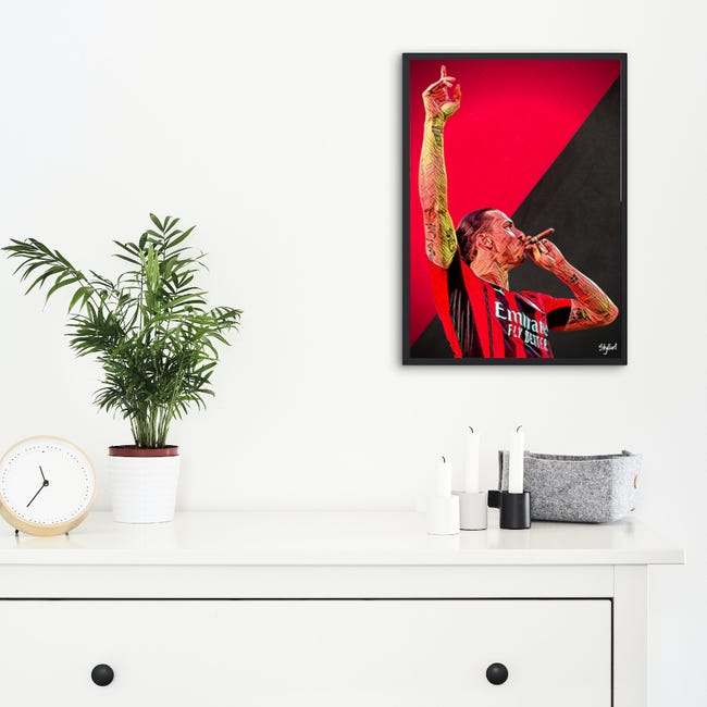 Sagoma Cartone Zlatan Ibrahimovic - Grandezza Naturale, Con Cavalletto, Per Feste E Eventi Divertenti - Foto 8