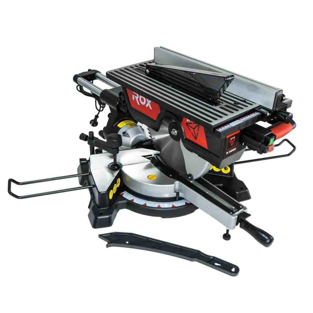 Fierastrau circular de masa culisant ROX Wood 153ROX0289, 1800 W, O 305 mm