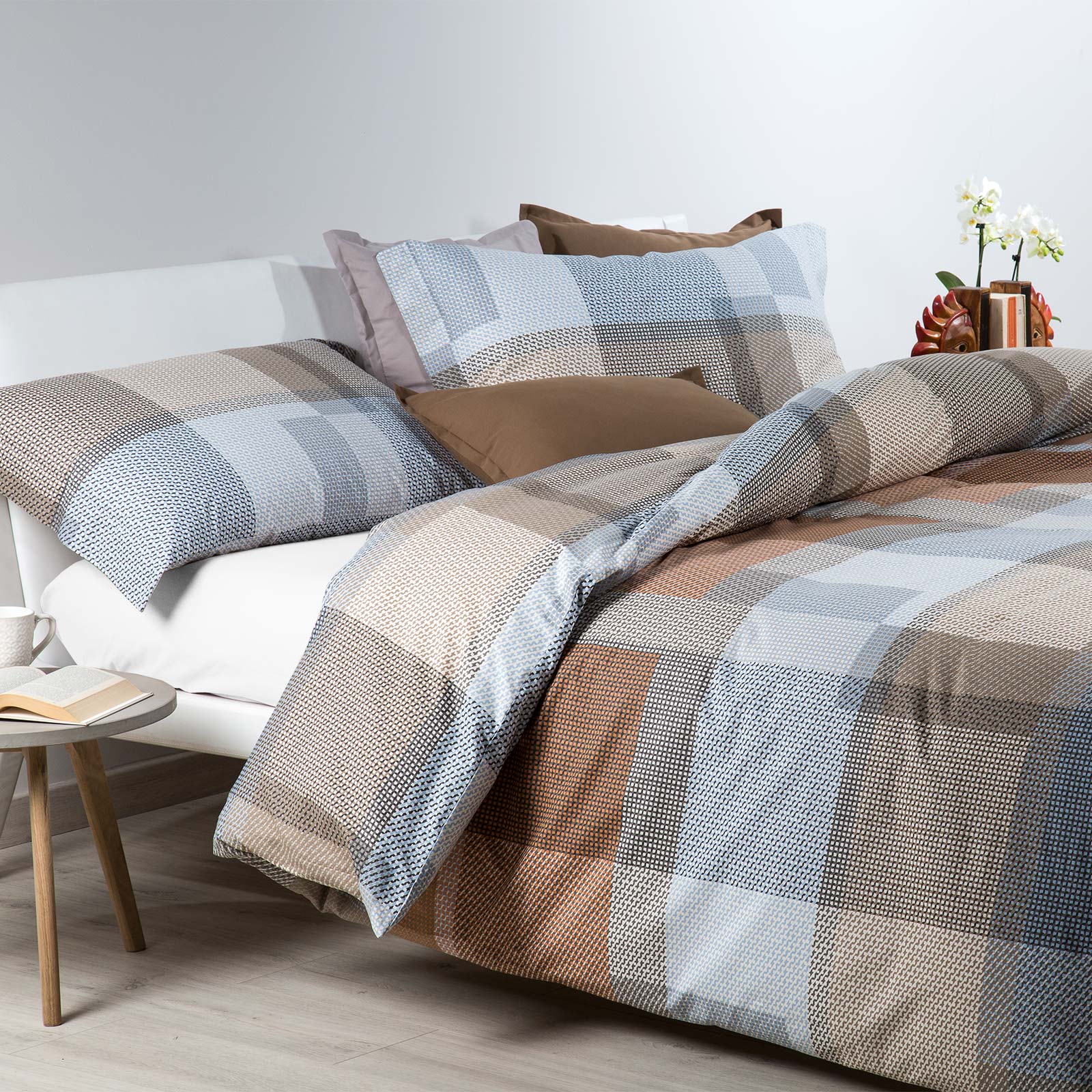 Bassetti Copripiumone Matrimoniale Hide And Seek - 100% Cotone, Righe Colorate, 250x200cm - Foto 10