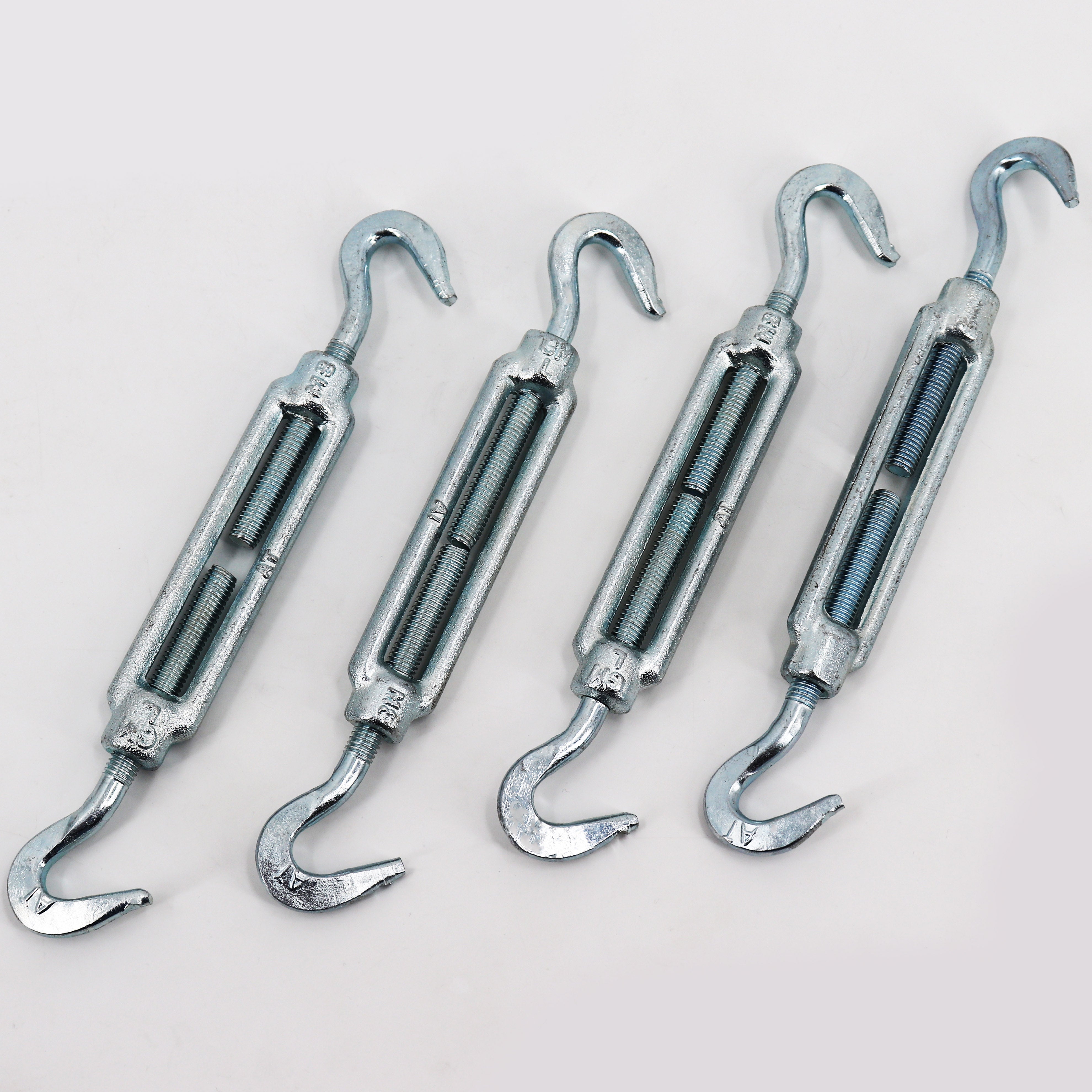 5 tendeurs de câble pour clôture de protection contre la faune sauvage, clôture forestière, tendeur, tendeur de fil 2 crochets - 6