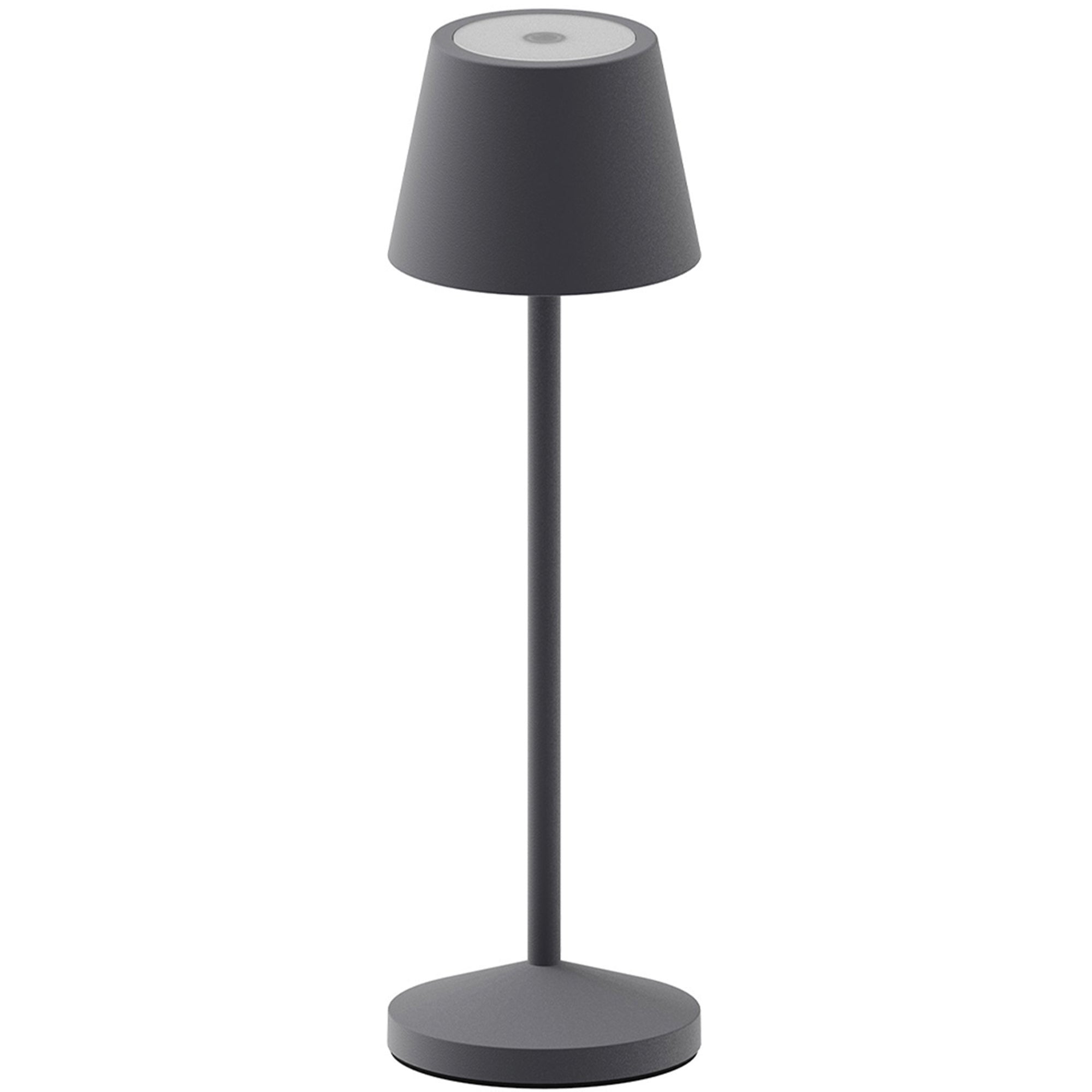 Bezprzewodowa lampa stołowa EMILY Grey H25cm