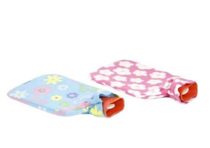 Borsa scaldamani in velluto di gomma azzurro cielo per la casa - 4