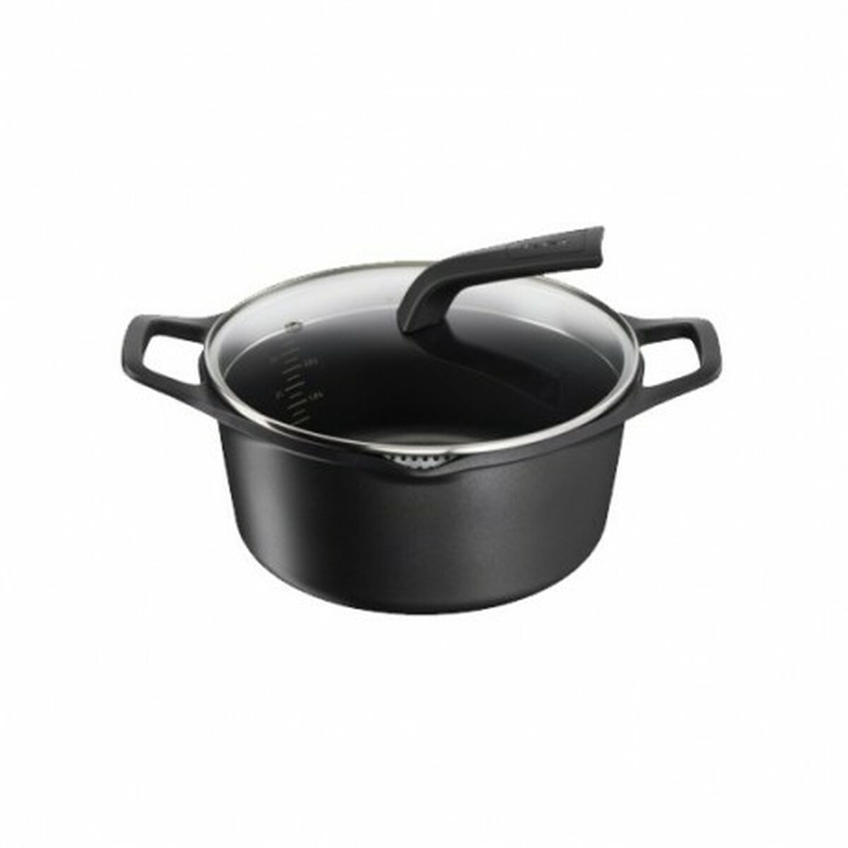 Tefal  Cacerola Con Tapa Robusto E24944 Negro , Leroy Merlin