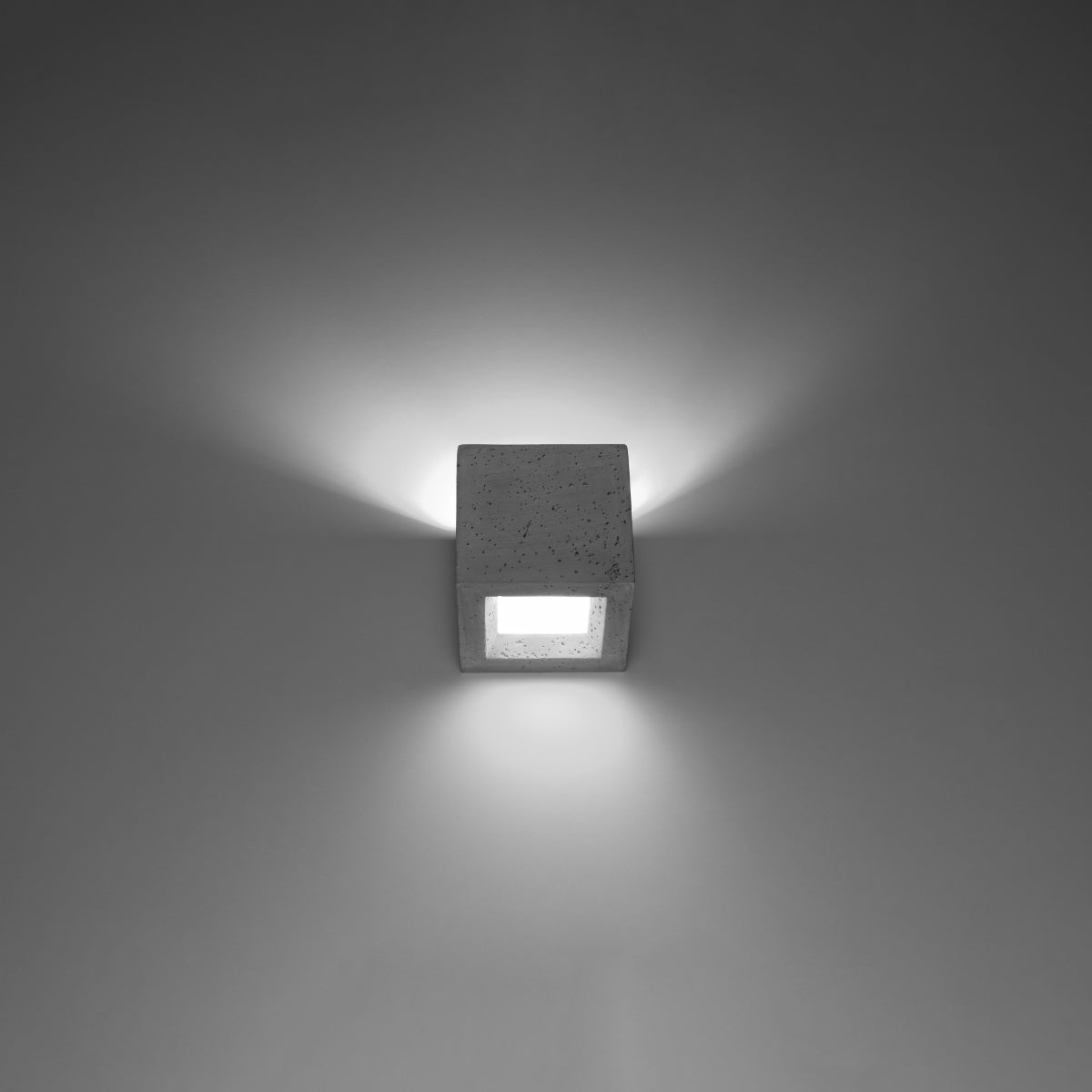 Kinkiet ASTRA beton LED 3000K - 12x12x10cm Sollux