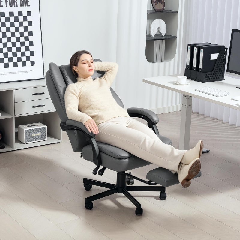 Fauteuil De Bureau Ergonomique Noir – Dossier En Maille Respirante (Neuf)