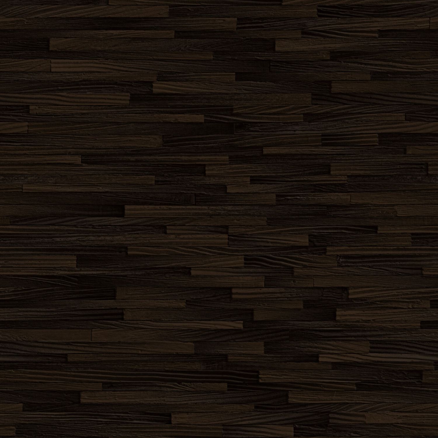 Papel pintado paneles de madera con efecto 3d marrón oscuro y negro - 53 cm x 10.05 m - zambaiti