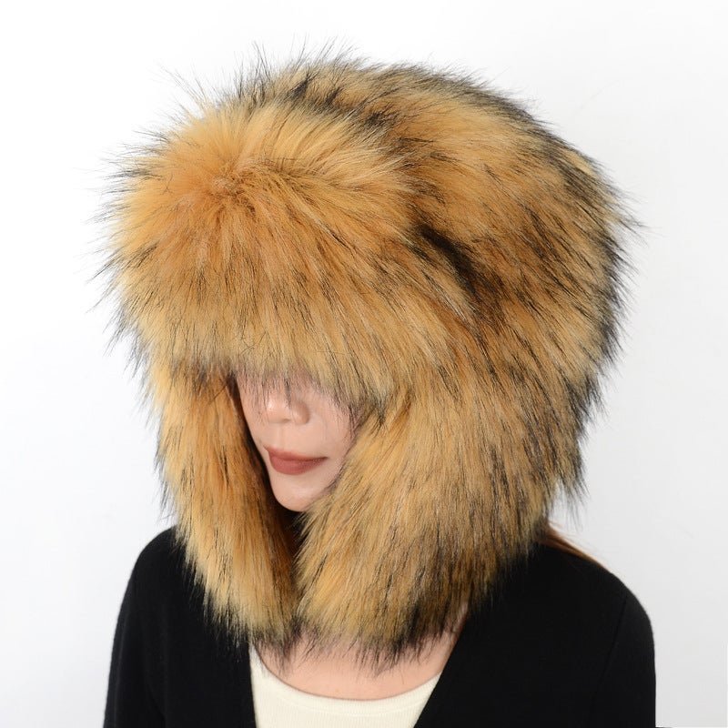 Bonnet Trappeur Russe Femme En Fausse Fourrure - Oreille Rabats - Taille Unique - Neuf Avec étiquettes