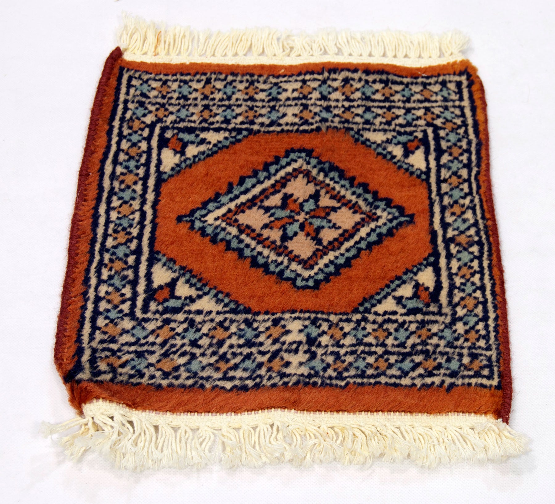 Mały dywan z wełny merynosów Islamabad - 30x30 cm (GalleriaFarah1970)