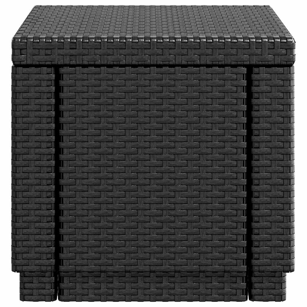 Table d'appoint Allibert by KETER Noir polypropylène (42 x 42 x 39 cm) - 7