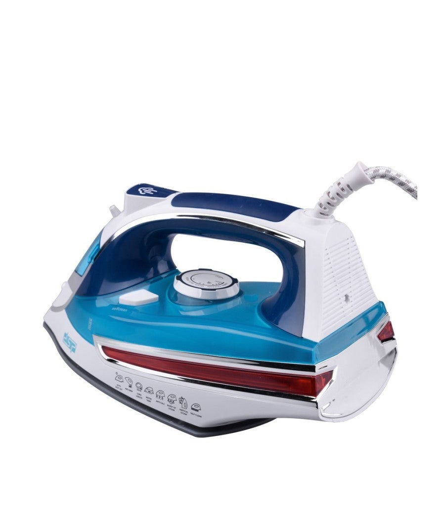 Trade Shop - Ferro Da Stiro A Vapore 2000 W Termostato Vapore Piastra In Ceramica Steam Iron - - 5