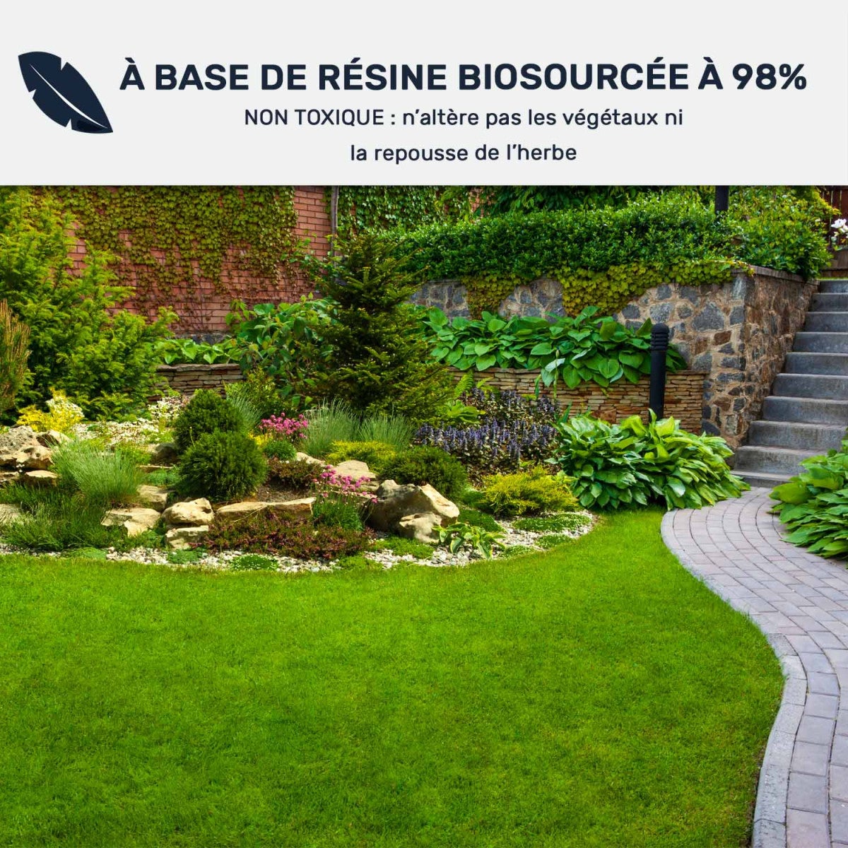 Peinture Gazon, Pelouse, Végétation : ARCAGREEN Vert - 1 L - ARCANE INDUSTRIES - 5