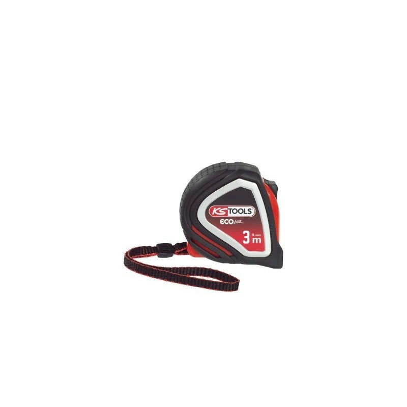 Mètre à ruban KS TOOLS EcoLine - Tri-matière - 3m x 16mm - 301.0113 - 3
