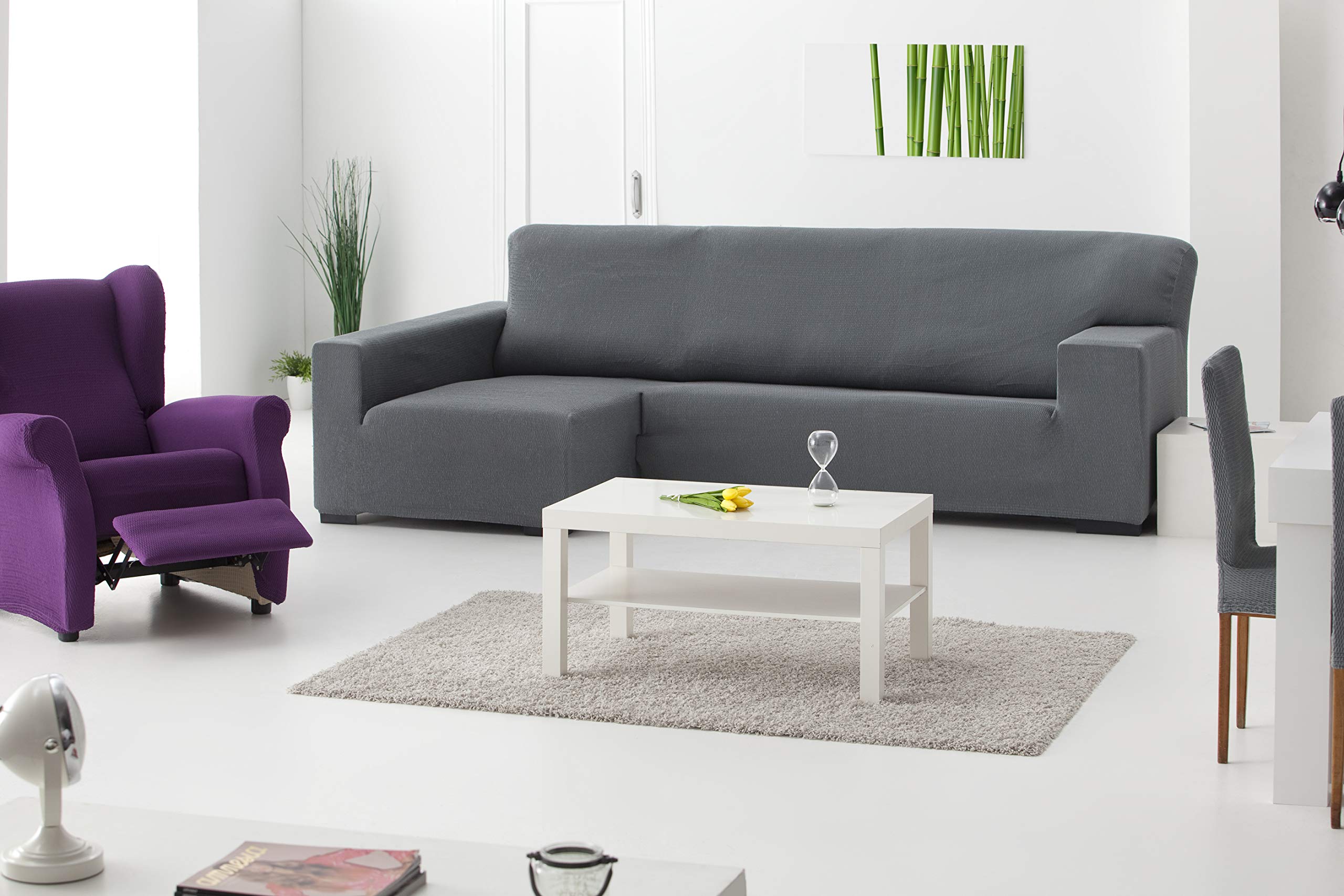 Martina Home - Túnez - Fodera per poltrona relax - Blu navy - 3