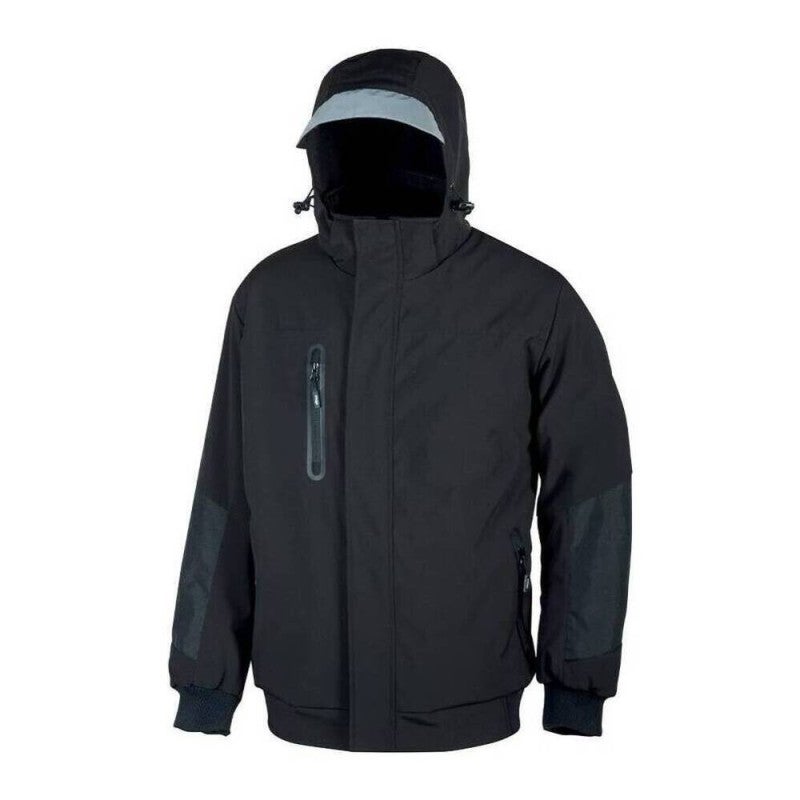 U-Power - Veste en tissu Softshell rembourrée Stretch noir BLAZE - Noir - M - 6