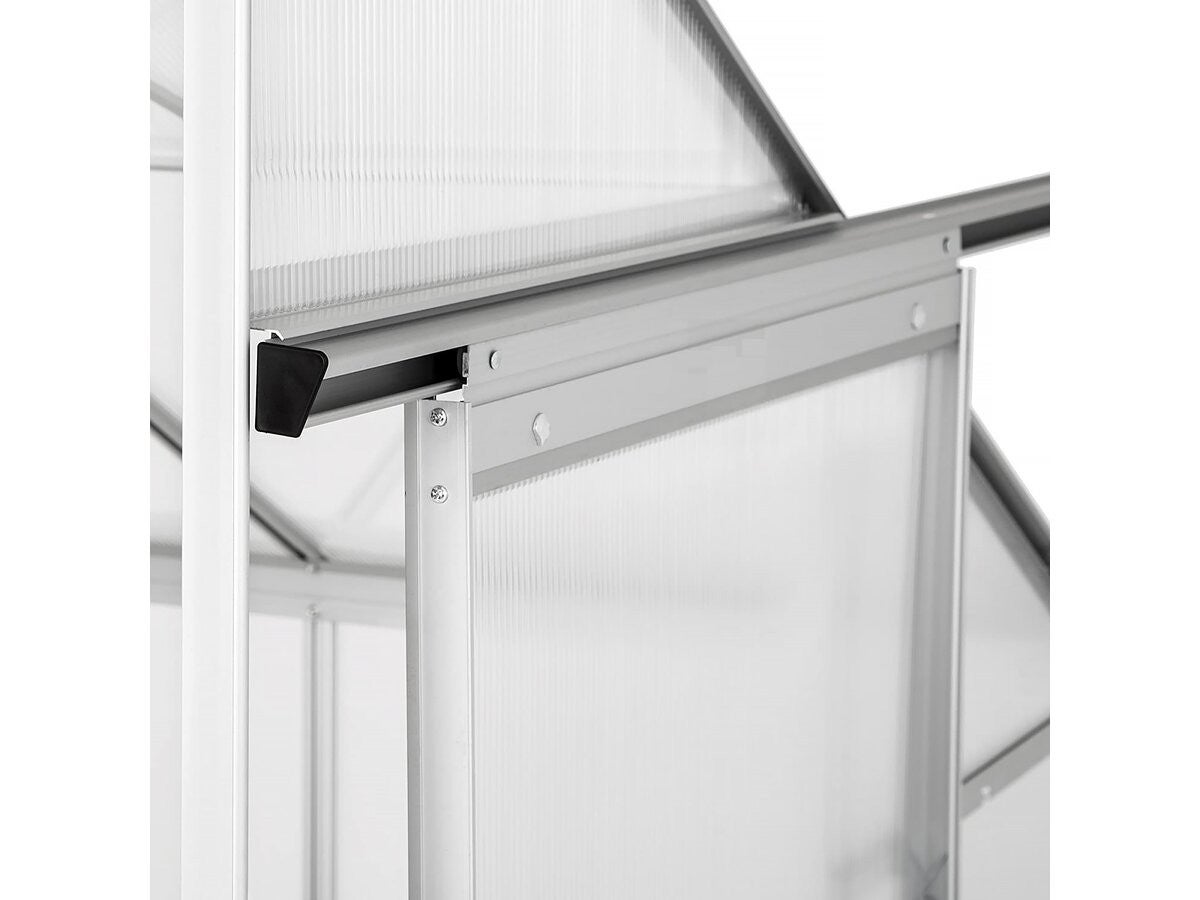 Serre jardin adossée en polycarbonate 
