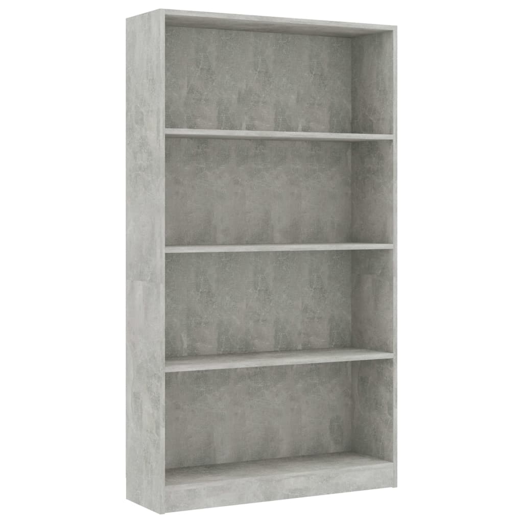 Libreria Grigio Cemento 48x25,5x140 Cm Truciolare | Leroy Merlin