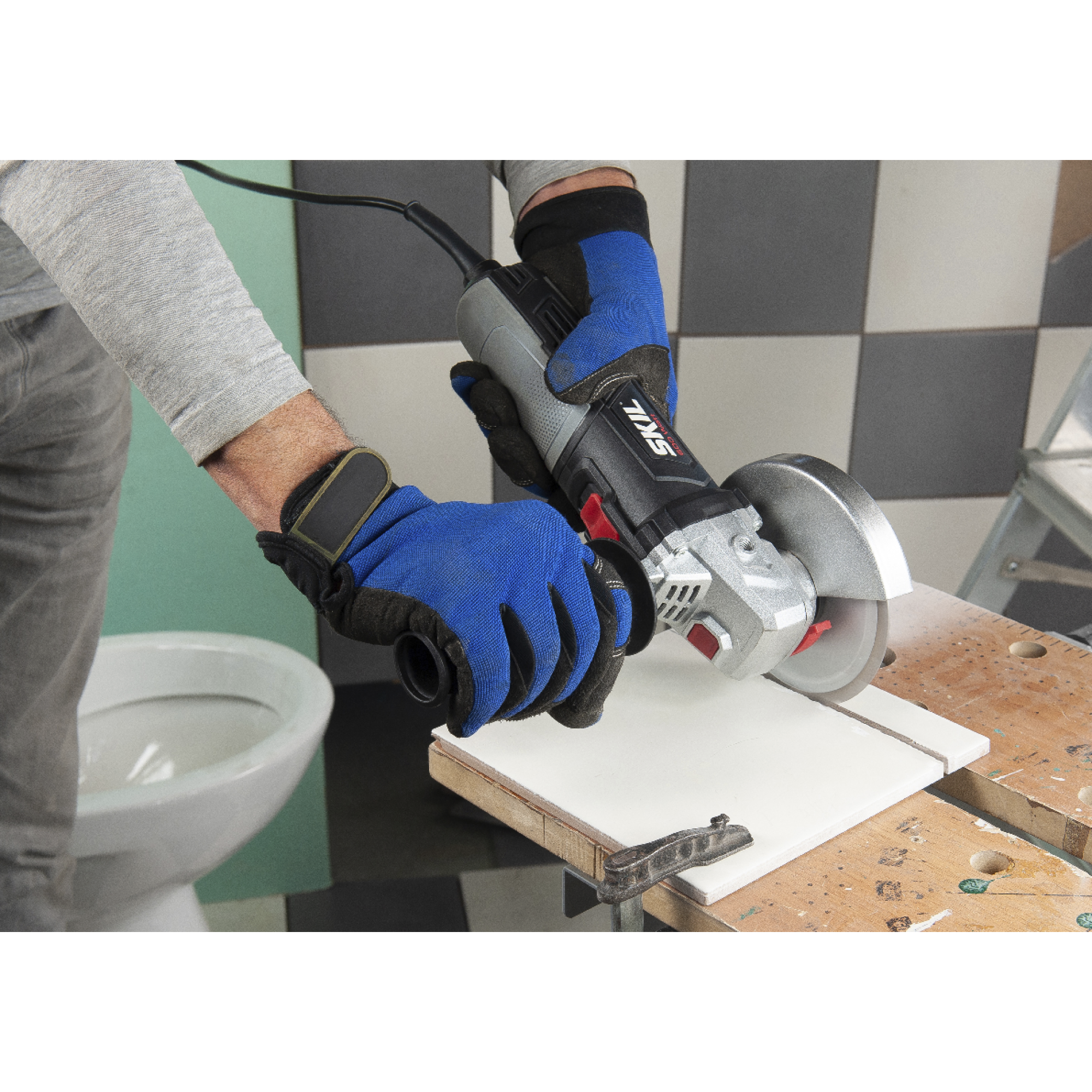 Meuleuse d’angle SKIL 9021 AA, 600 W, Ø 125 mm, poignée latérale - 7