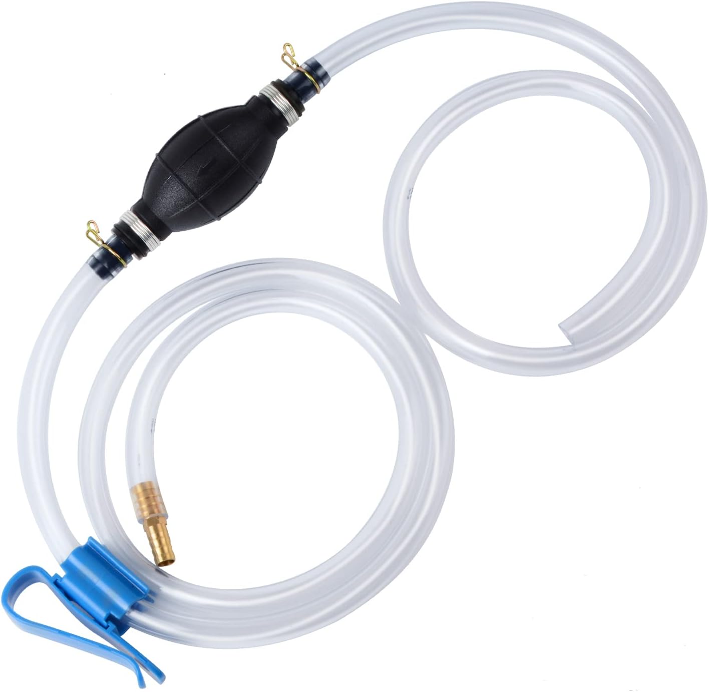 Pompa Manuale A Bulbo Per Adescamento Carburante - 8 Mm, Valvola Di Non Ritorno, Gomma E Alluminio, Per Motori Diesel E Benzina Per Auto, Moto E Barche