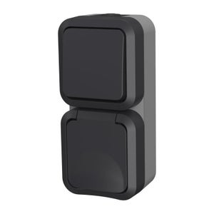 Prese A Parete Commutate 2 Marce 13A Doppie Bianche Doppie Prese A - Foto 2