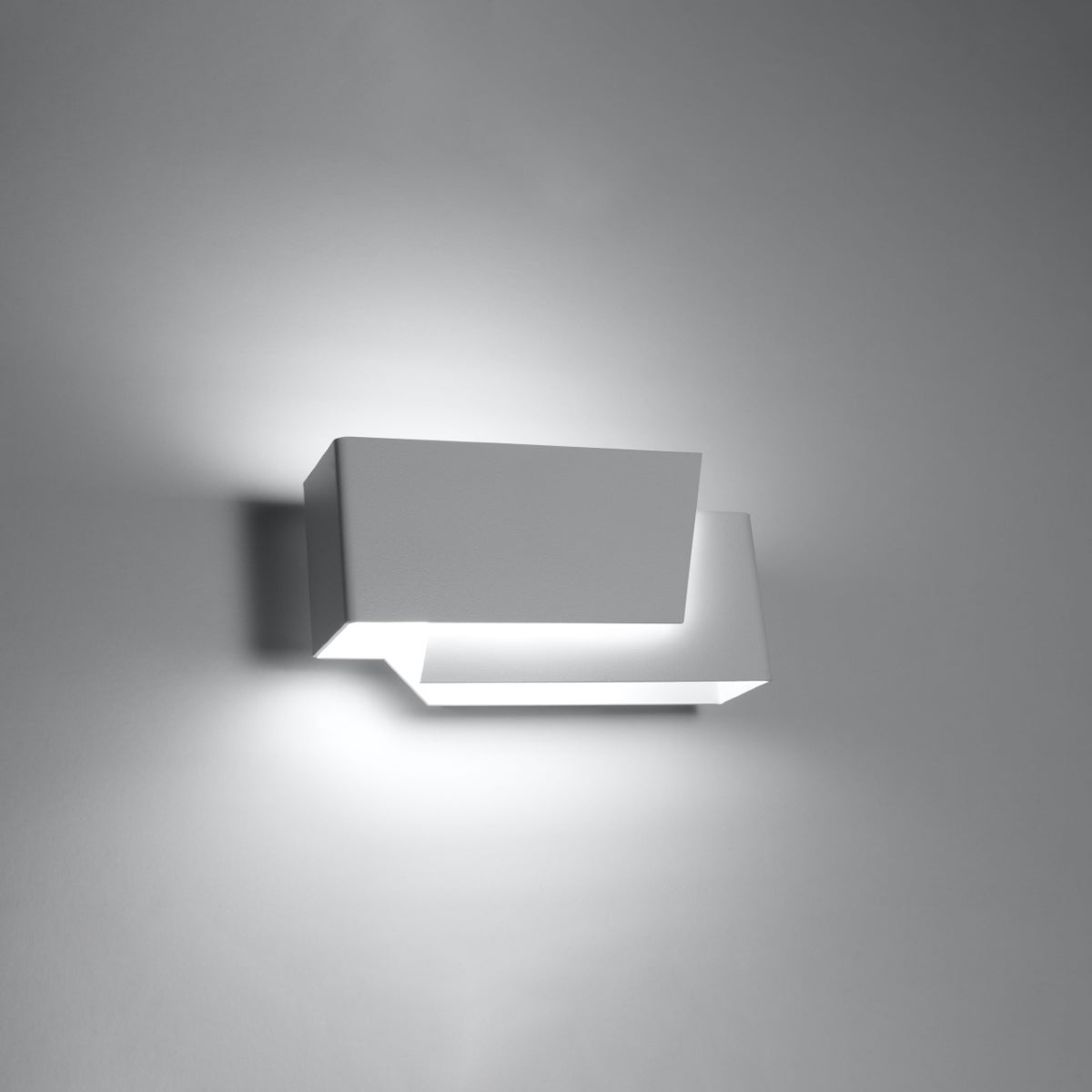Kinkiet FOLDEKO biały LED 3000K - 20x8x10cm Sollux