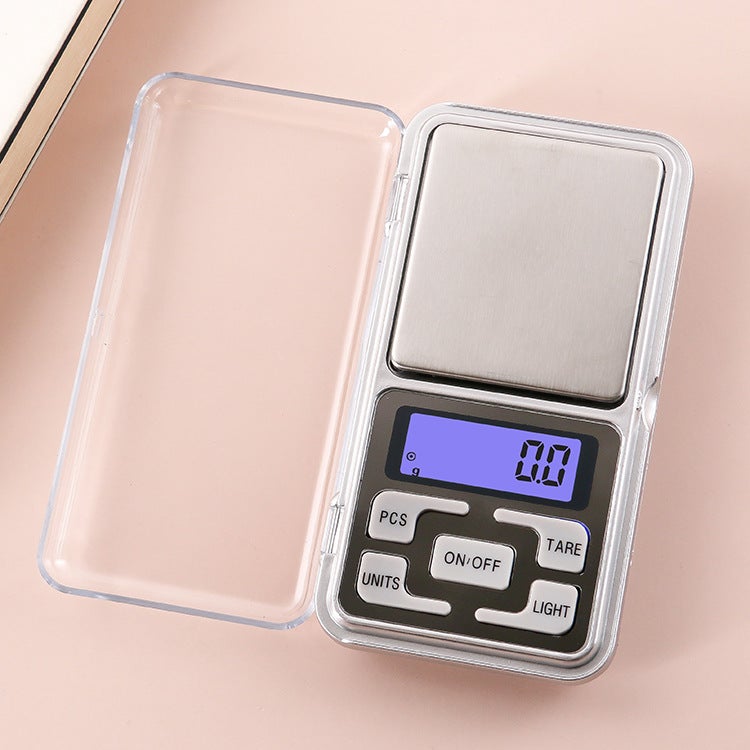 Precyzyjna waga kuchenna (1 sztuka), od 0,01 g do 500 g, mini waga wielofunkcyjna z wyświetlaczem LED i funkcjami, waga elektroniczna