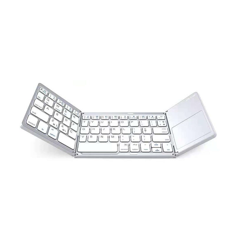 Tastiera Bluetooth pieghevole Silver | Leroy Merlin