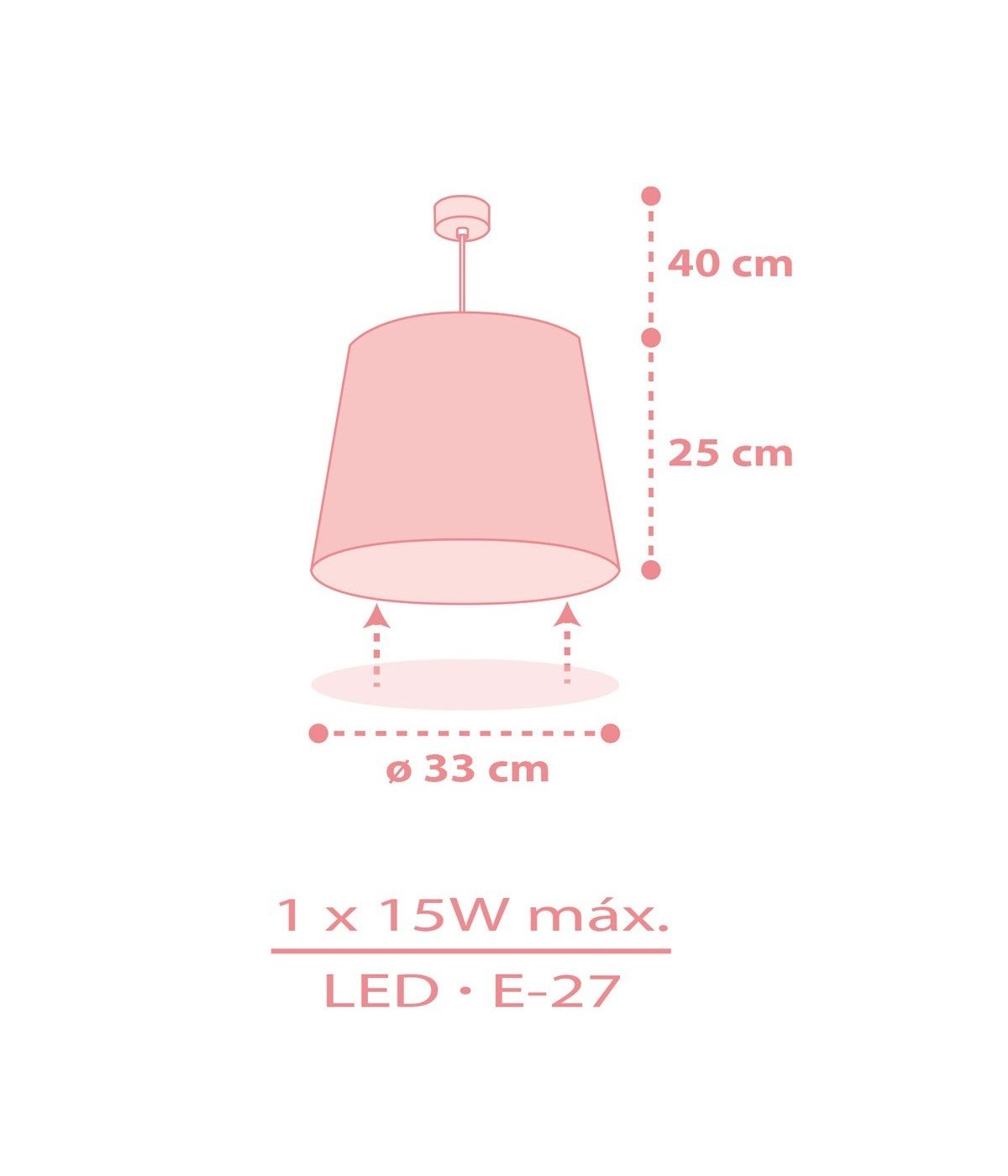 Lampa sufitowa Star Light - Gwiazda dla dzieci różowa - 5