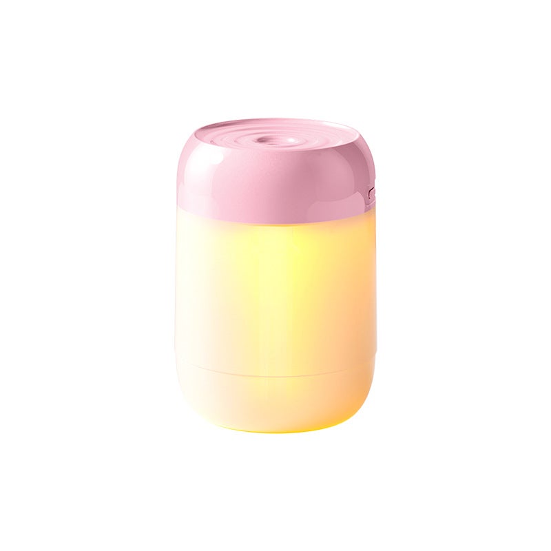 Miniaturowy nawilżacz powietrza, ultradźwiękowy nawilżacz powietrza o pojemności 300 ml z 2 regulowanymi trybami mgiełki, automatycznym wyłączaniem i