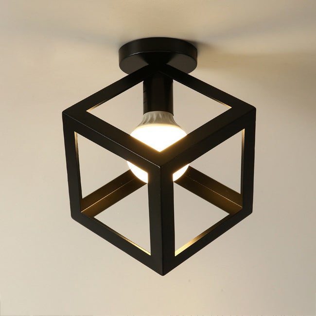 Lampada a Soffitto Industriale Retrò E27 Plafoniera Sputnik