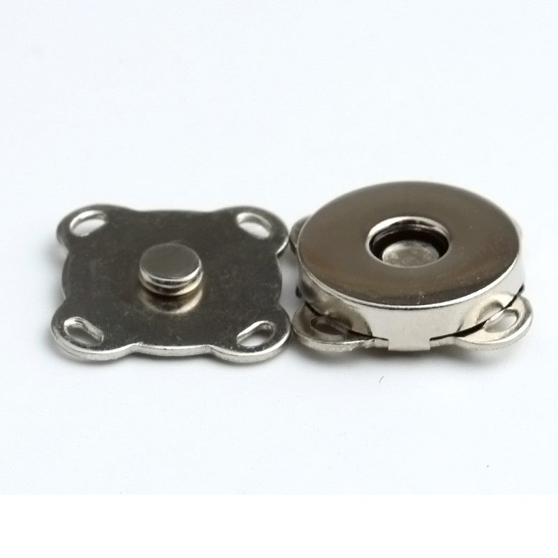 30 Pièces Boutons-Pression Aimantés Double Face Couture - Fermetures Magnétiques Invisibles PVC