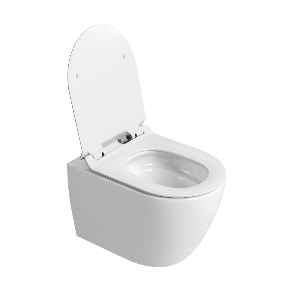 Rapid SL pack WC bâti-support + WC suspendu Ceramia PixL + abattant SoftClose + set d'isolation + plaque chrome (GRCEPXWT01-FR) - 9