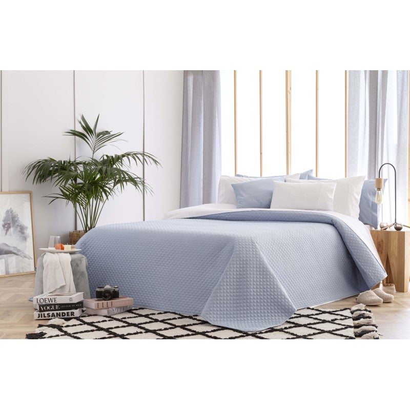 Edredón Nórdico BICOLOR Medida 150x270cms Color Bicolor Gris/Gris Claro