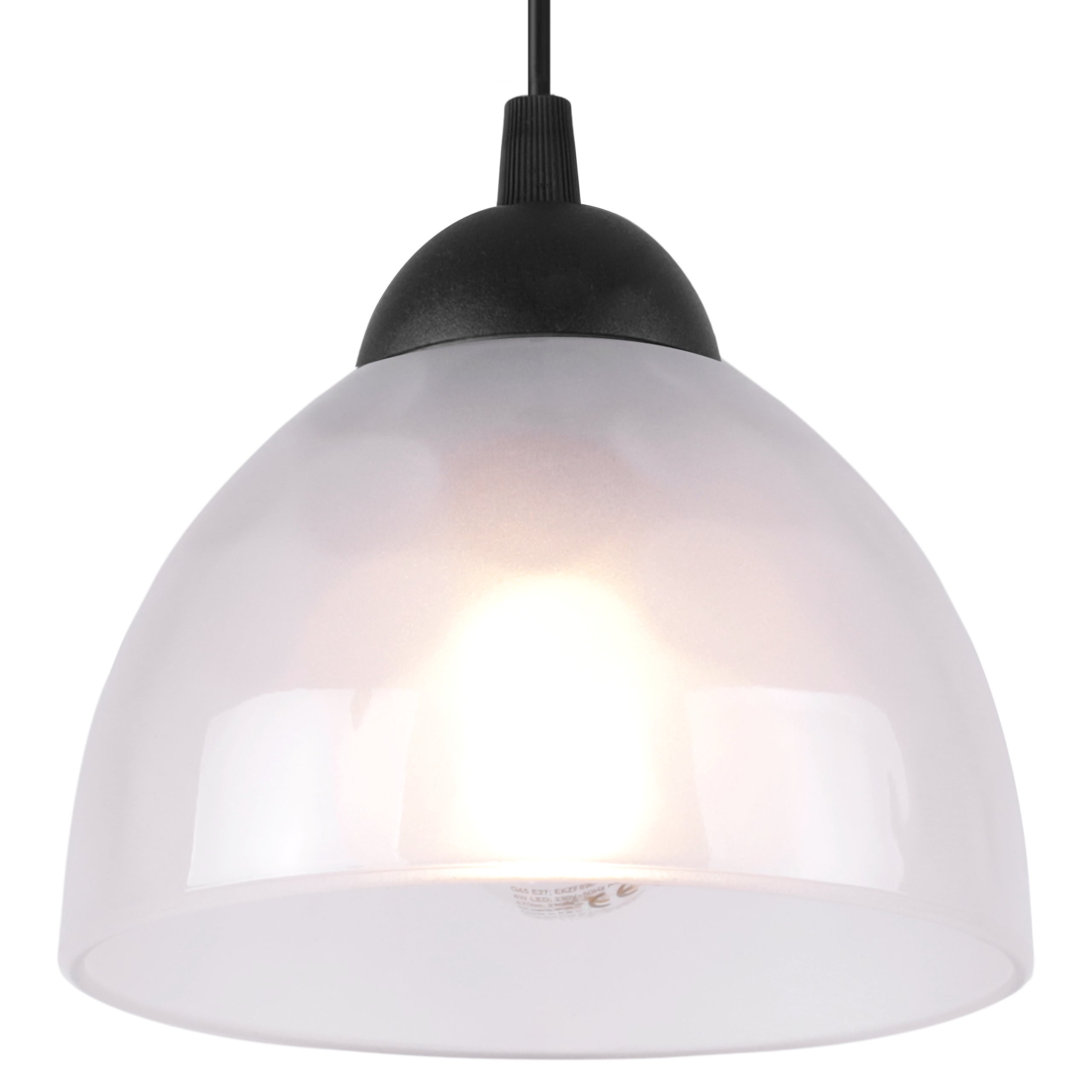 Lampa sufitowa wisząca Venice modern E27 klosz półokrągły biały Light Home LH - 7