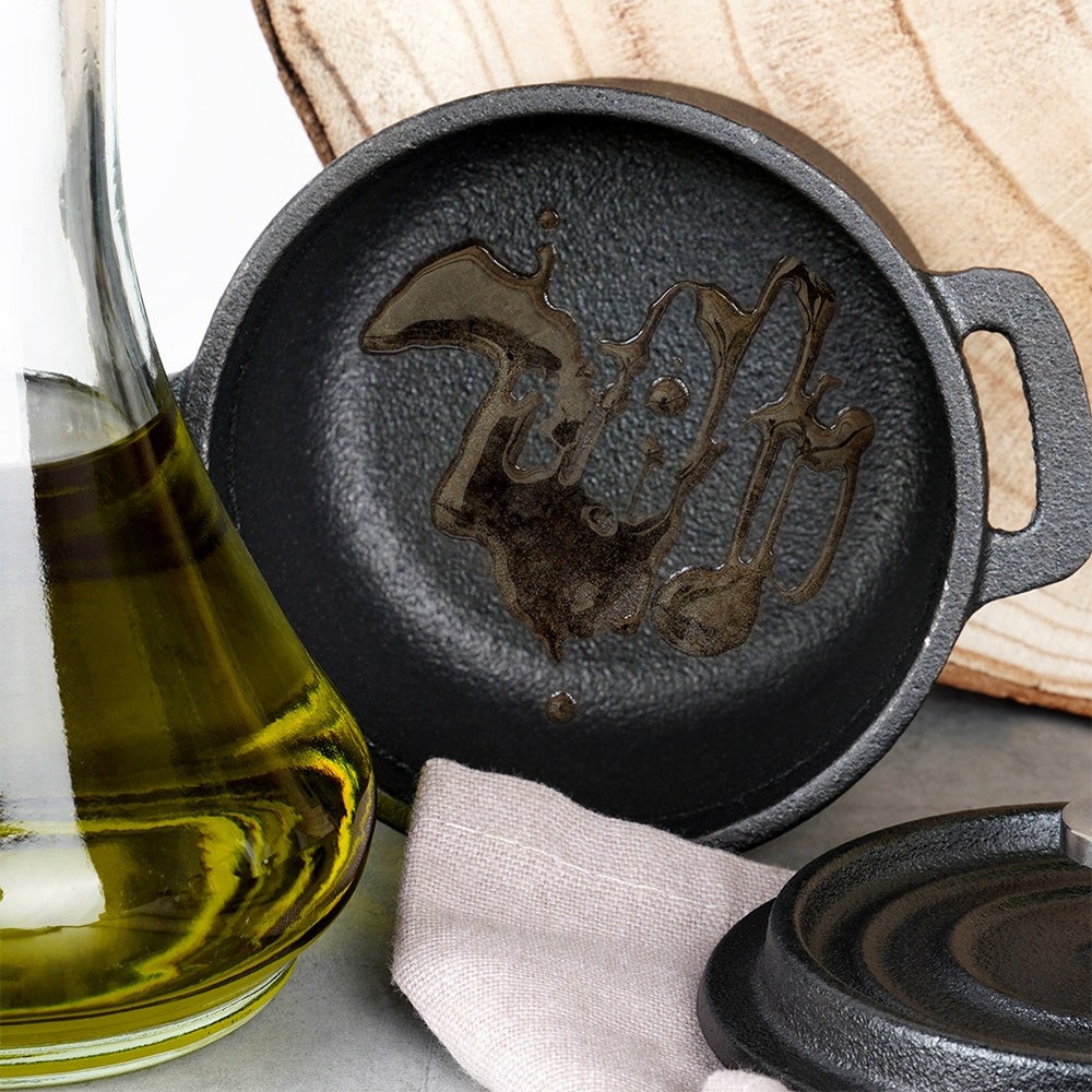 Garnek do serwowania z pokrywką żeliwny CAST LINE 10 cm, 250 ml - 6