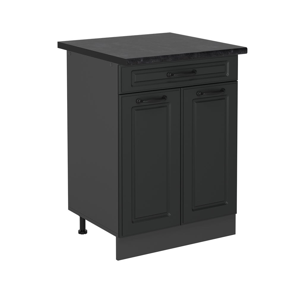 Vicco Szafka dolna do kuchni R-Line, Antracytowy domek wiejski, 60 cm , BP Antracyt