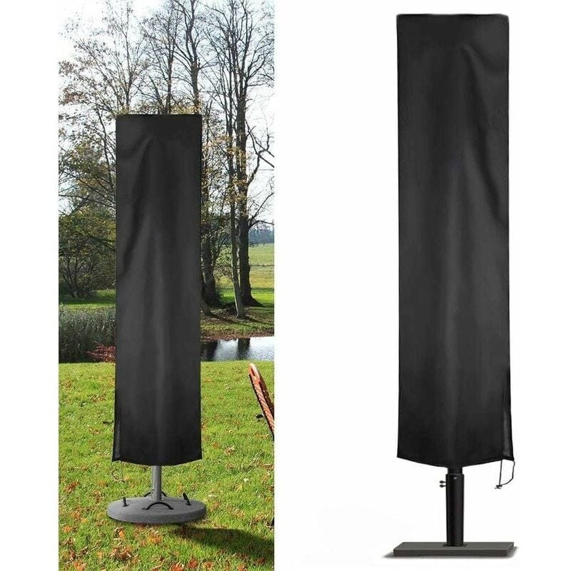 Funda Impermeable Para Sombrilla De Jardín - Tela Oxford 210D, Tamaño 240x57 Cm - Incluye Bolsa De Almacenamiento