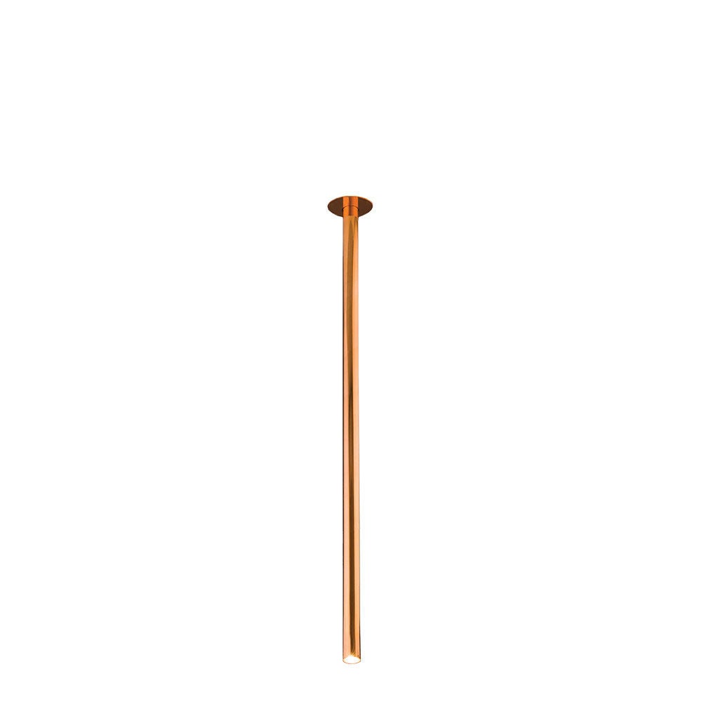 Oprawa sufitowa wpuszczana podtynkowa Alha miedź polerowana 1xG9x2.5W okrągła IP20 wym: 100 x 6 x 6 cm miedź Dohar