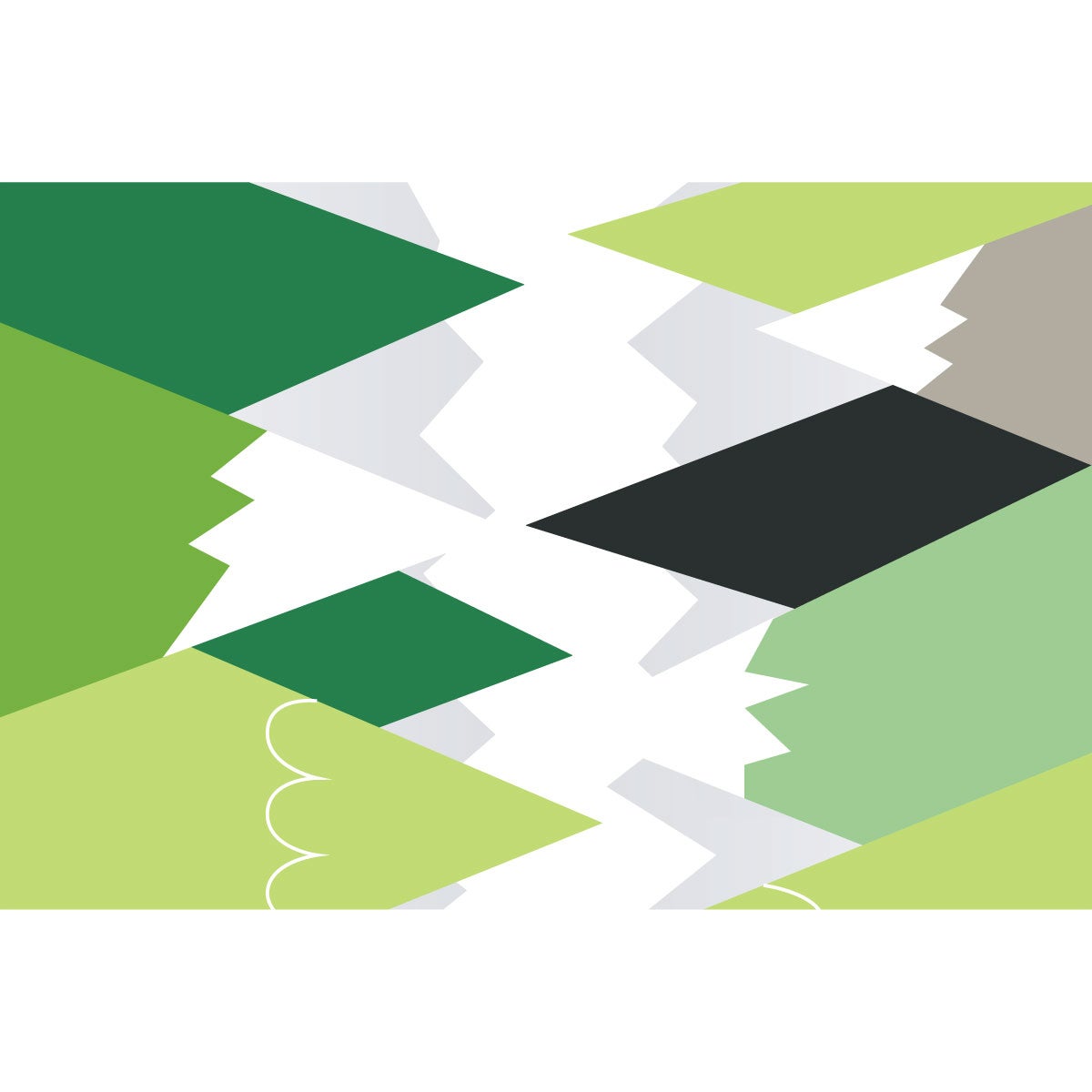 Adesivo bambino di montagna scandinavo eka - Sticker adesivo - adesivi murali - 80x120cm - 4