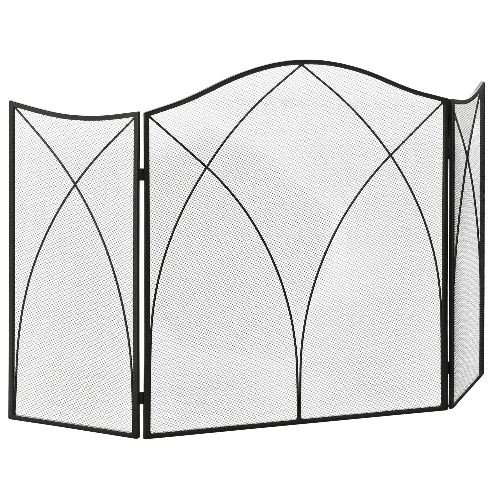 Carlo Milano Pare-Feu Design Pour Cheminée - Protection Enfants Et Étincelles