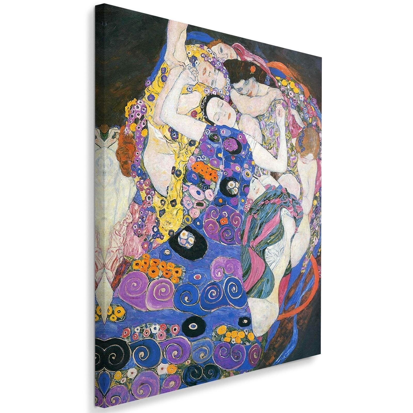 Tableau image de reproduction de g. Klimt - vierges - 70 x 100 cm - 2