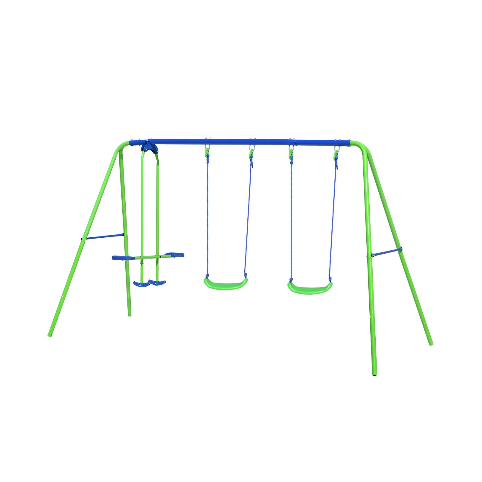 Columpio Doble Balancín Infantil para Jardín Años Juego para