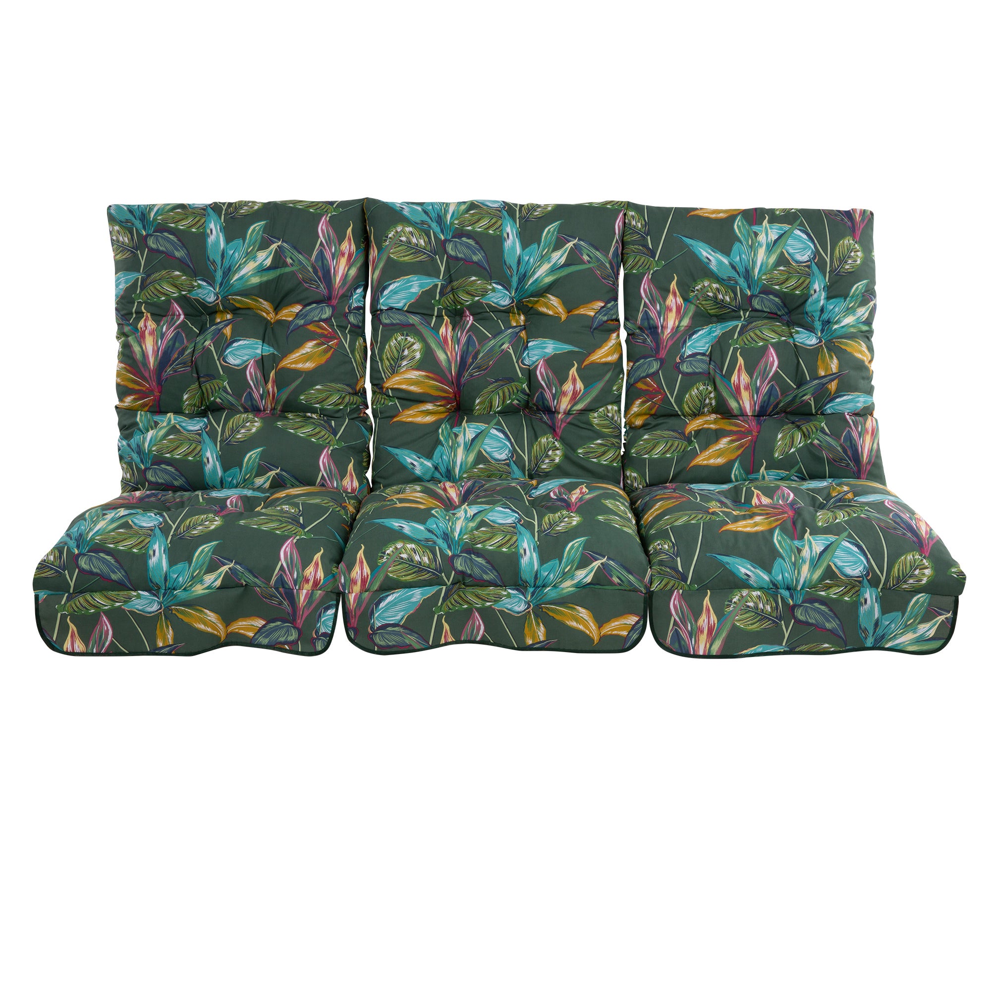 Poduszki na huśtawkę 170 cm Monte Carlo wzór roślinny Patio