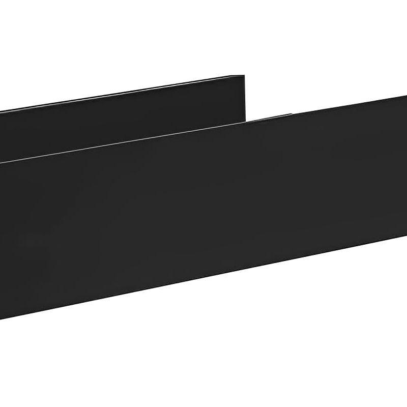 Wieszak na ręczniki łazienkowe bez dziurkacza, ze stali nierdzewnej, wodoodporny i nierdzewny, łatwy w montażu, 23 cm, czarny