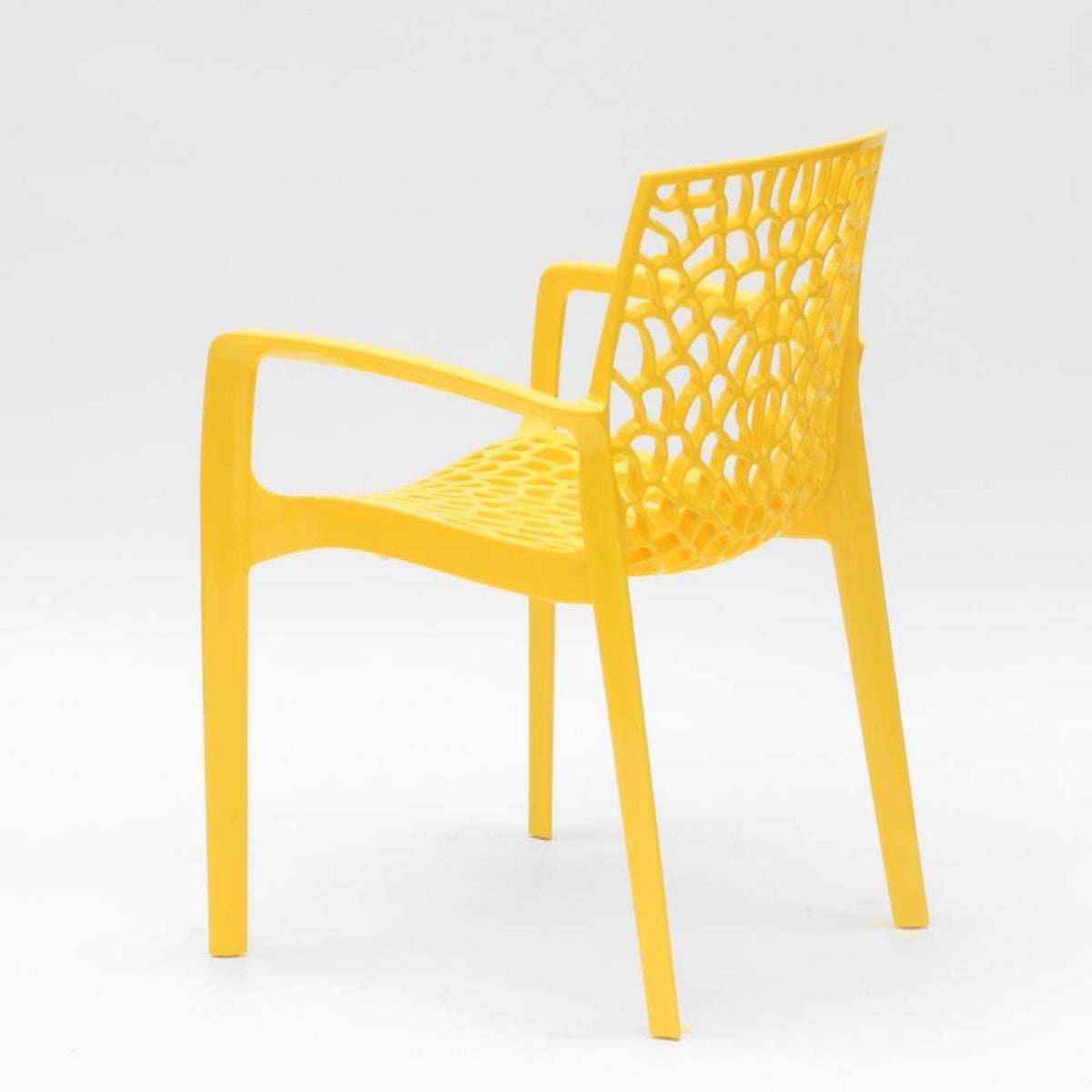 Chaise en polypropylène accoudoirs jardin café Grand Soleil Gruvyer Arm - 6