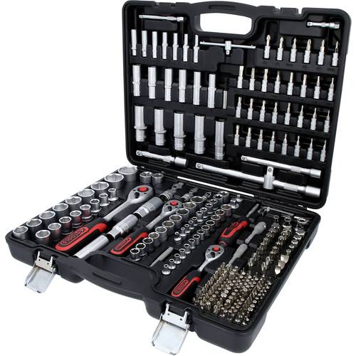 Zestaw kluczy nasadowych KS TOOLS 1/4"+3/8"+1/2" 255 szt. - 917.0255