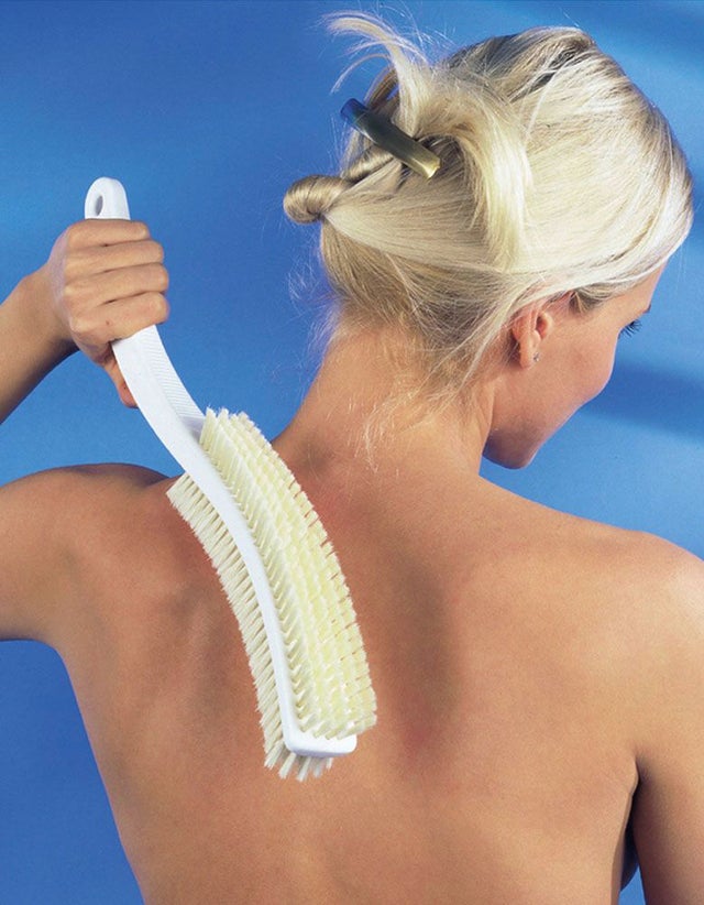 Brosse De Massage À Soies Naturelles