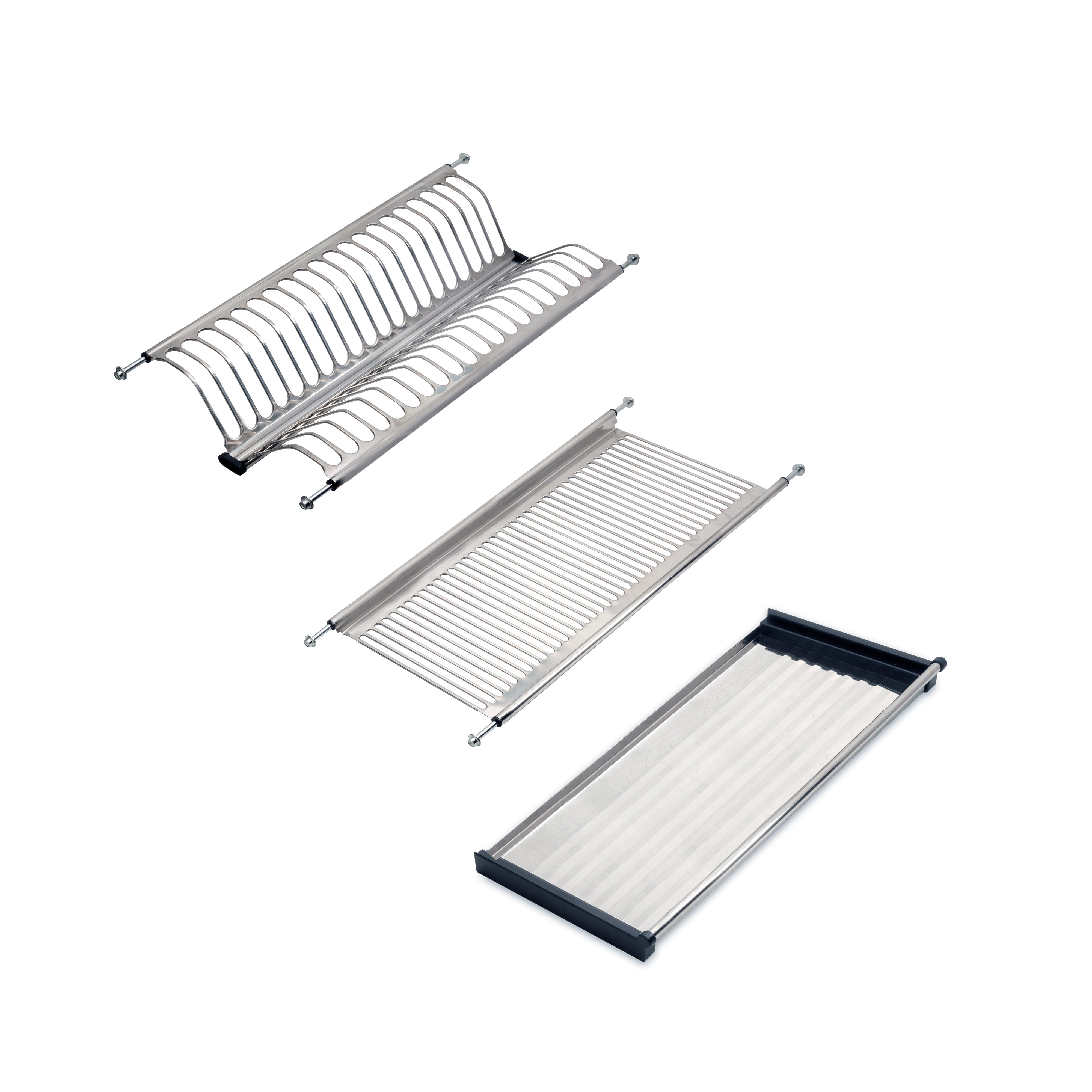 Emuca Ociekacz do naczyń ze stali nierdzewnej Drynox, moduł 600mm, Stal nierdzewna