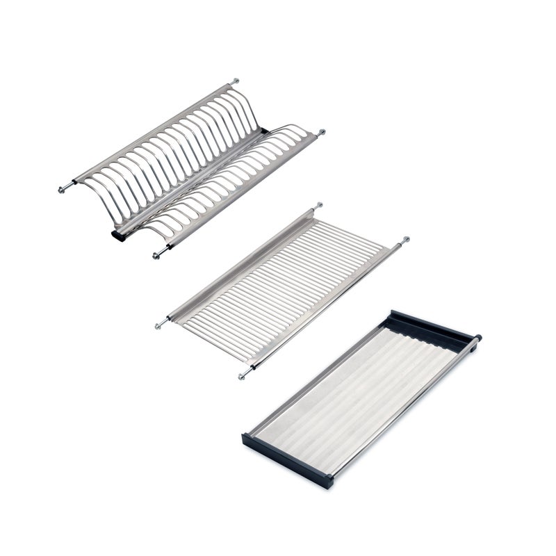 Emuca Ociekacz do naczyń ze stali nierdzewnej Drynox, moduł 600mm, Stal nierdzewna