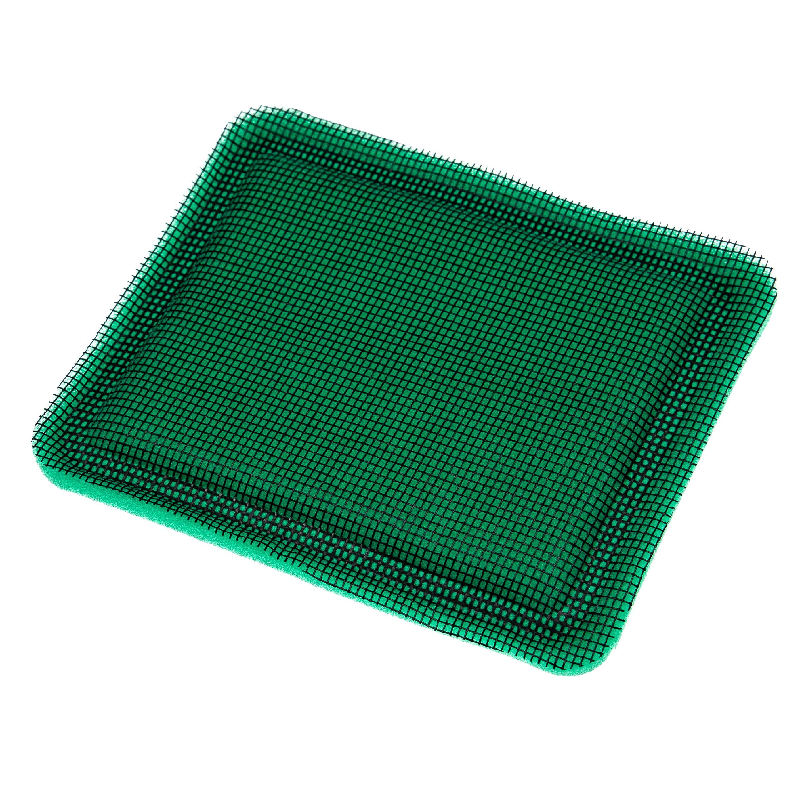 vhbw Pré-filtre remplacement pour Briggs & Stratton 493537S, 493537 pour tondeuse à gazon - filtre à air, 12,5 x 10,5 x 0,95 cm - 4
